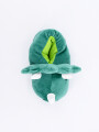 PANTUFLA MINI KIDS DINO VERDE