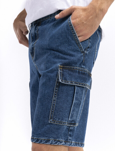 Bermuda Jean Cargo Marino