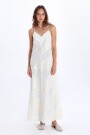 VESTIDO CLASSIC TRIANGLE CROSS Blanco
