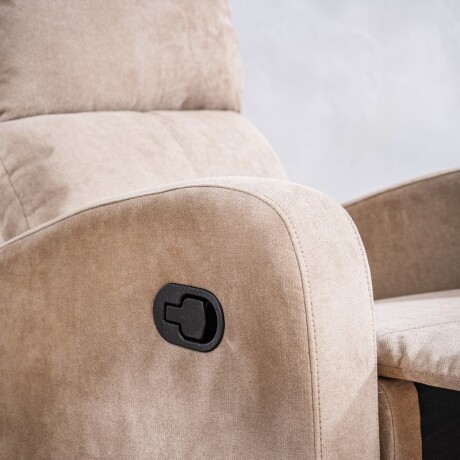 Sillón Reclinable Taos 1 Cuerpo Beige