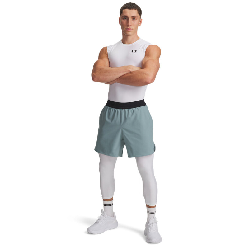 UA Vanish Elite Short-BLU GRN-323