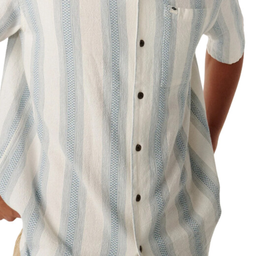 Camisa Rip Curl Classic Surf Weaver - Beige Camisa Rip Curl Classic Surf Weaver - Beige