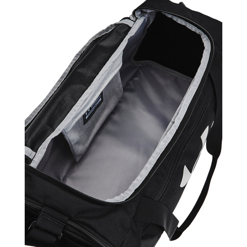 UA Undeniable 5.0 Duffle XS-WHT BLK-001