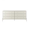 Cómoda Aparador Jasper 1.82 White Matte Champ