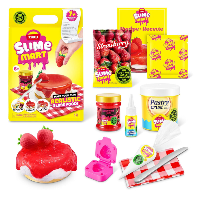 Slime Mart Zuru Kit Cheese Cake Slime Mart Zuru Kit Cheese Cake