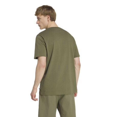 Remera de Hombre Adidas Nt Logo Verde Oliva