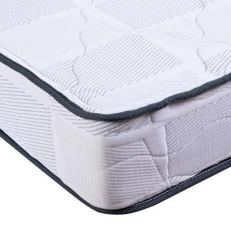 COLCHÓN 1 PLAZA ESPUMA BLANCO JAZMIN