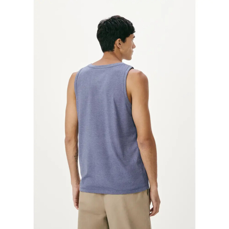 CAMISETA REGATA MASC AZUL MESCLA