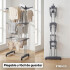 Tendedero Vertical Varillas Acero Plegable De 3 Niveles Tender Ropa Lavadero Metal De Pie 54x68x168 Cm Gris Tendedero Vertical Varillas Acero Plegable De 3 Niveles Tender Ropa Lavadero Metal De Pie 54x68x168 Cm Gris