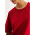 BLUSA FEM VERMELHO ESCURO