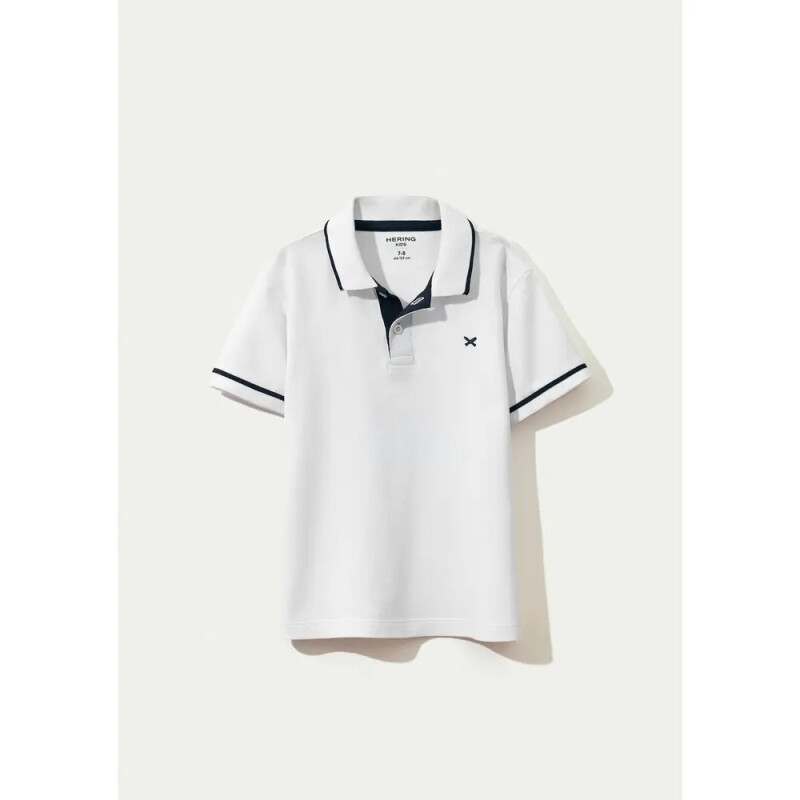 CAMISA POLO MM MASC OFF WHITE