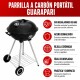 Parrilla Guarapari NEGRO