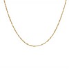 Cadena oro Singapur - Oro bajo - Sin Piedra - CD8088 sinpiedra