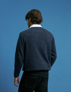 470420 SWEATER HARRY Azul Oscuro
