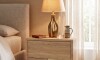 Mesa de Luz 2 cajones - Moderna Hanover Frizz