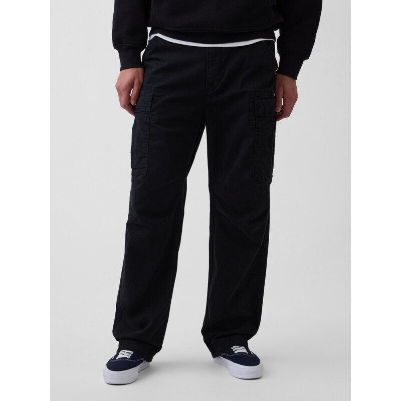 RELAXED FIT CARGO FA25 BLACK 1