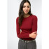 BLUSA ML FEM VERMELHO ESCURO