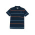 CAT LOGO PIQUE POLO RAYAS GRIS 0