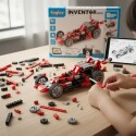 Bloque Lego Para Armar Auto De Carrera + 10 Modelos Inventor Bloque Lego Para Armar Auto De Carrera + 10 Modelos Inventor