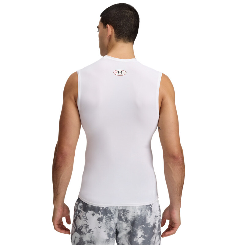 UA HG OG Compression SL-WHT WHT-100