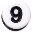 Jibbitz Number Nine Tiny Friendship Multicolor