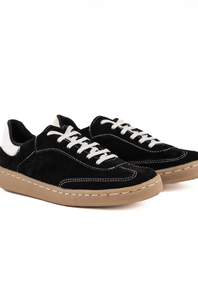 Deportivo viena Viena Negro gamuza