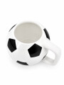 TAZA PELOTA FUTBOL 500 ML BLANCO