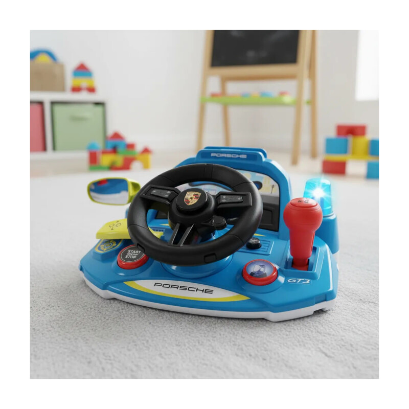 Volante Interactivo Auto Porsche oficial Dickie Toys Volante Interactivo Auto Porsche oficial Dickie Toys