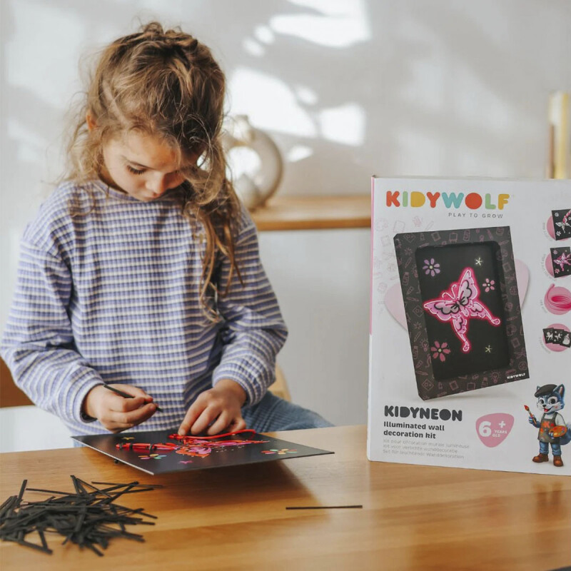 Kit de decoración de pared con luces de Cuentos de Hadas Kidyneon Kidywolf Kit de decoración de pared con luces de Cuentos de Hadas Kidyneon Kidywolf