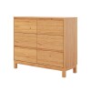Cómoda 6 Cajones - Madera Maciza - Square Cómoda 6 Cajones - Madera Maciza - Square