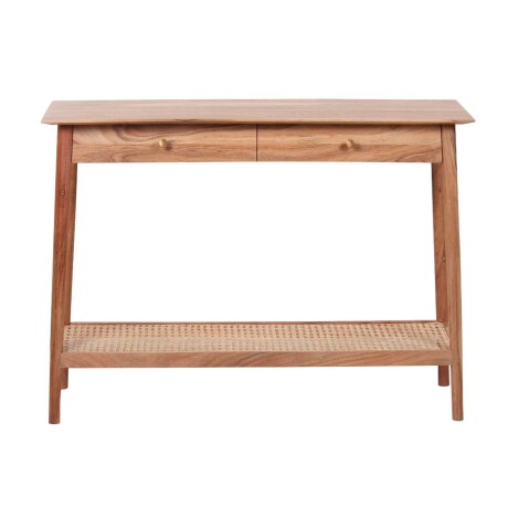 CONSOLA MADERA NATURAL-BEIGE LIGHTHOUSE NATURAL