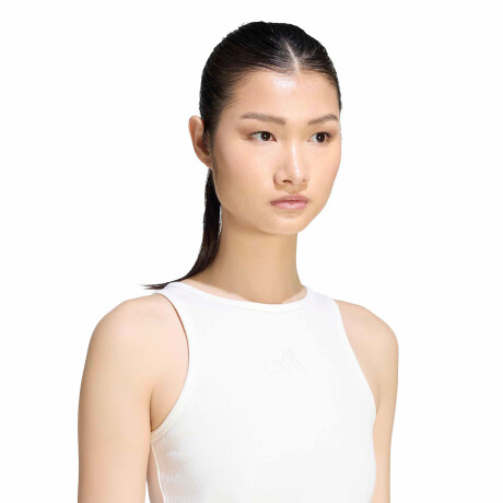 Top de Mujer Adidas W Ak Sl Rib Tnk Blanco
