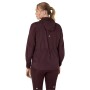 Casacas Running Road Packable Jacket Mujer Dark Currant