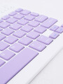 TECLADO INALAMBRICO USB VIOLETA