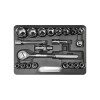 JUEGO DE TUBO, LLAVE CRIQUET METRICO 21P 1/2" GLADIATOR PRO Juego De Tubo, Llave Criquet Metrico 21p 1/2" Gladiator Pro
