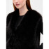 FUR VEST TRUE BLACK V2