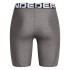 UA HG 8in Short-RED GRY-019