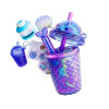 Vasos Mini Cute Cups Real Littles Accesorio de Mochila Real Littles Mermaid Bliss