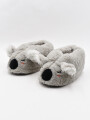 PANTUFLA KOALA GRIS