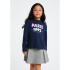 BLUSA ML FEM AZUL MARINHO