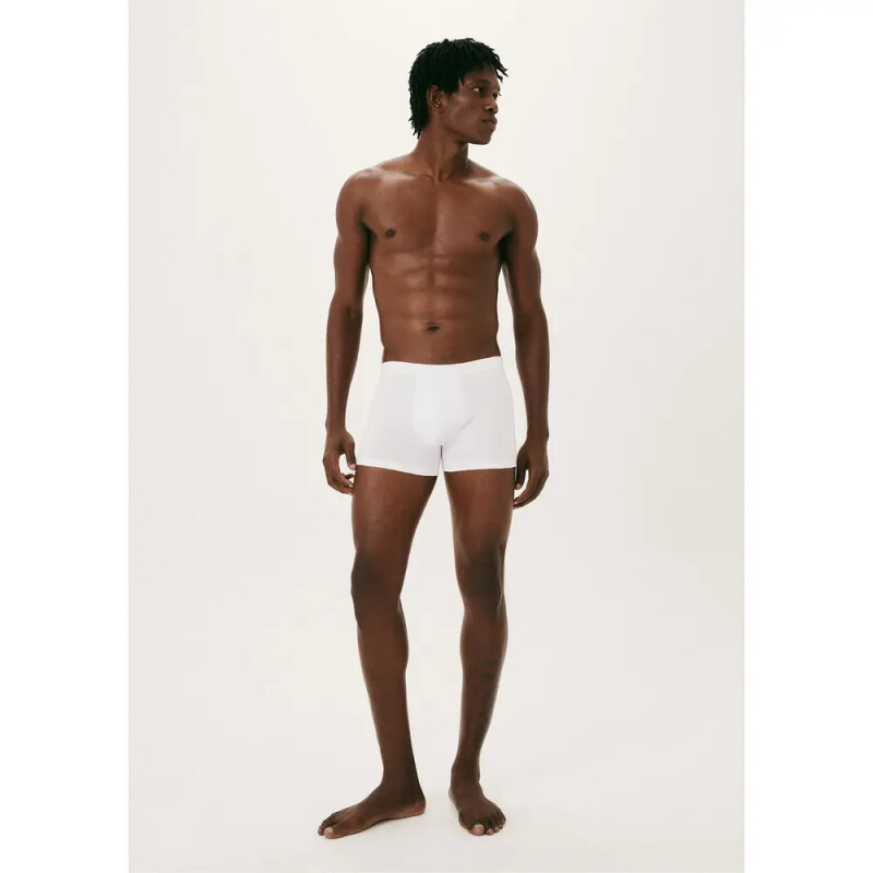 KIT COM 2 CUECAS BOXER BRANCO/PRETO
