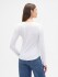 V-LS OPP WAFFLE TEE NEW OFF WHITE
