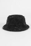 Sombrero bucket shinny negro
