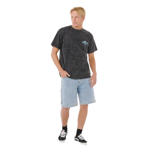 Remera Rip Curl Raw Energy Thrash Tee - Negro Remera Rip Curl Raw Energy Thrash Tee - Negro