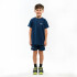 TSHIRT BOYS POLY BORDER-NA AZUL NAVI