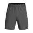 UA Vanish Woven 6in Shorts-RED GRY-027