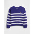 CREW PRINT SWEATER SPECTRUM BLUE