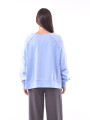 BUZO FODERA AZUL CLARO