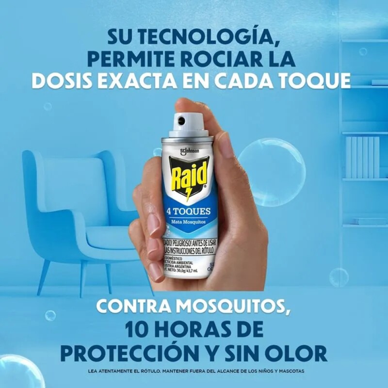Raid Mata Moscas Y Mosquitos 4 Toques Raid Mata Moscas Y Mosquitos 4 Toques