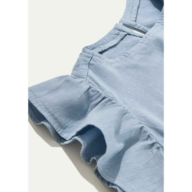 BLUSA MM FEM AZUL CLARO